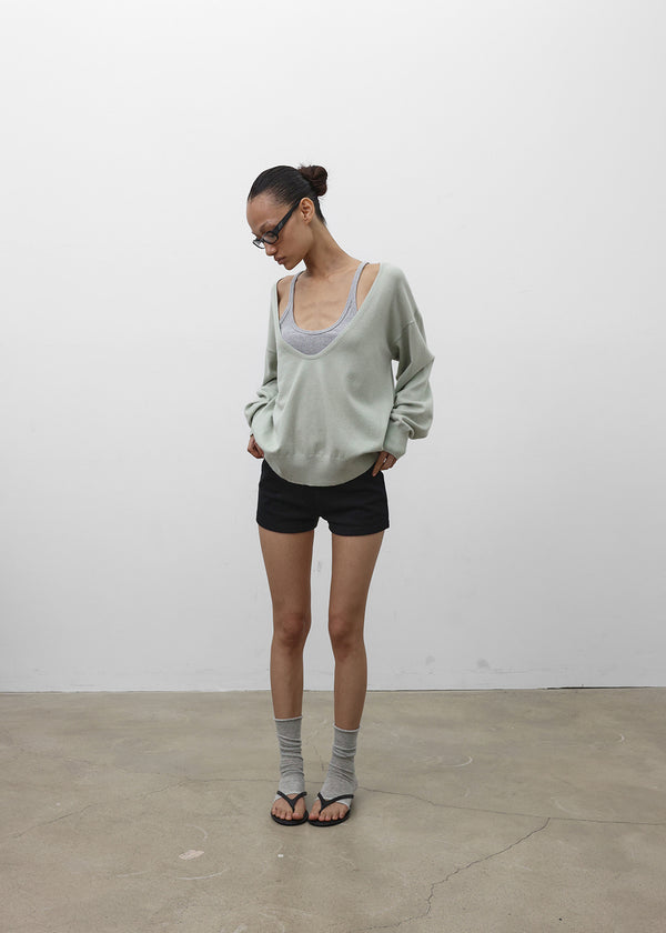 [MADE] Nelia Deep U-Neck Knit