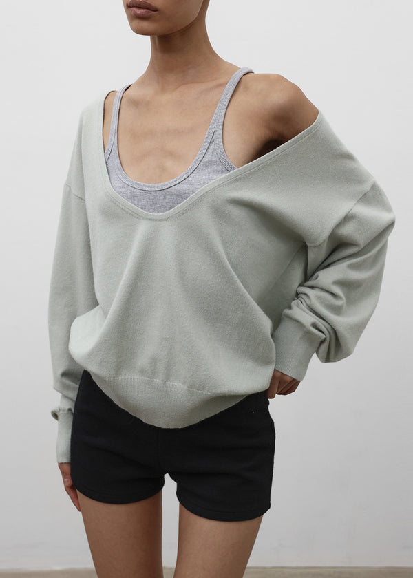 [MADE] Nelia Deep U-Neck Knit