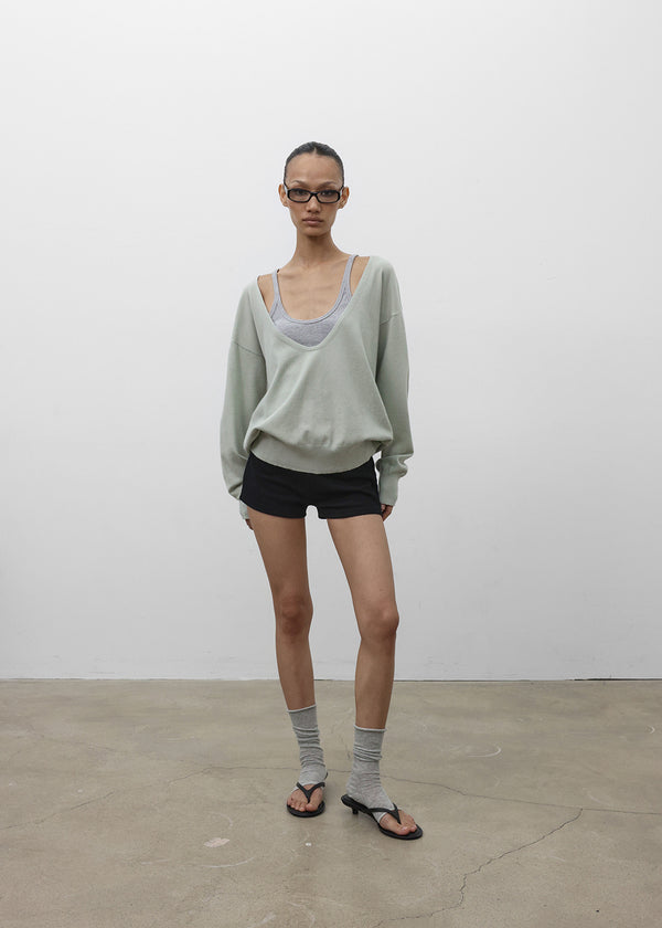 [MADE] Nelia Deep U-Neck Knit