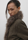 [MADE] GM Suede Fur Shearling Jacket