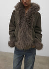 [MADE] GM Suede Fur Shearling Jacket