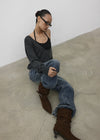 [MADE] Benron Low-Waist Straight Denim Pants