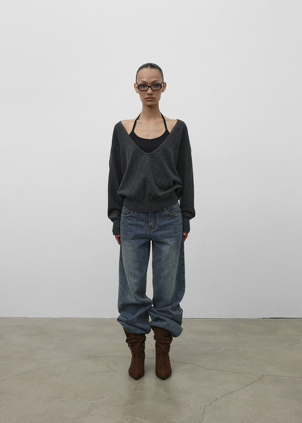[MADE] Nelia Deep U-Neck Knit