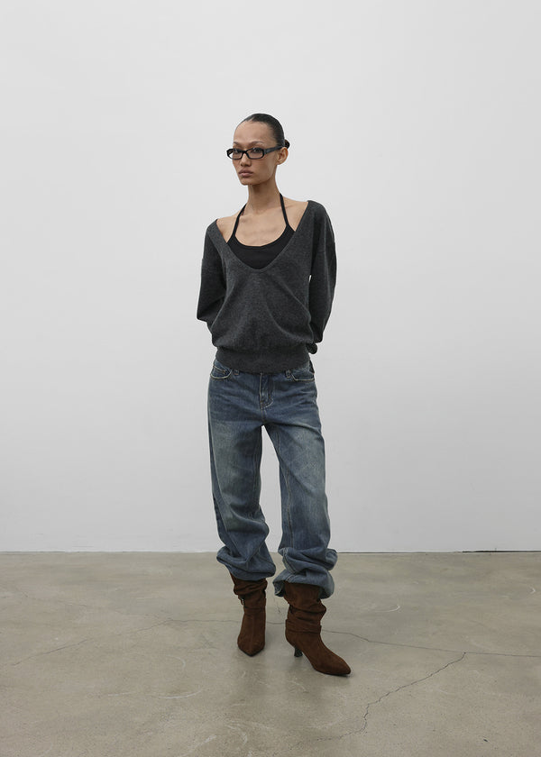 [MADE] Benron Low-Waist Straight Denim Pants