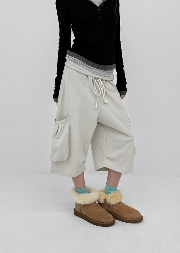 Weburn Folding Bermuda Banding Pants