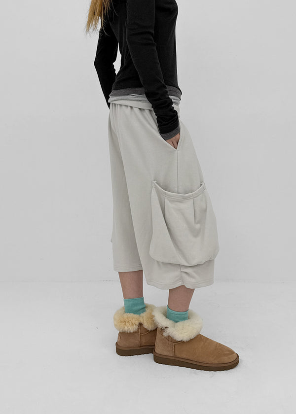 Weburn Folding Bermuda Banding Pants