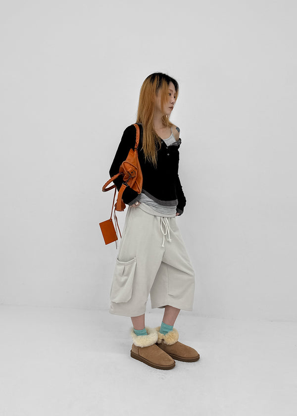Weburn Folding Bermuda Banding Pants