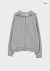 Beck Loose Fit Colored Zip-Up Hoodie