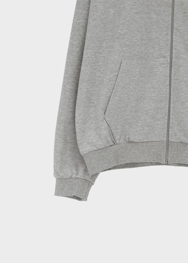Beck Loose Fit Colored Zip-Up Hoodie