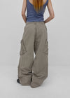 LaPum Wide Cargo Pants
