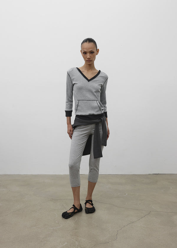 [MADE] Soffel V-neck Hooded Sleeveless Tee