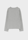 (UNISEX) Shodi Lettering Long Sleeve T-shirt