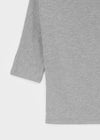 [MADE] Upper-face Boat Neck Batwing Sleeve T-shirt (Available as a set)