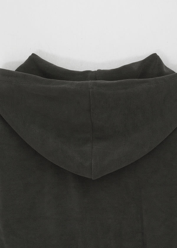 Baby slim hooded zip-up