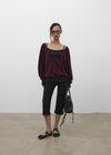 [MADE] Nelia Deep U-Neck Knit