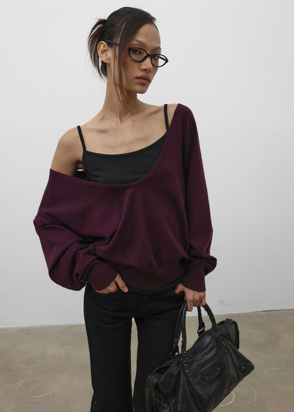 [MADE] Nelia Deep U-Neck Knit