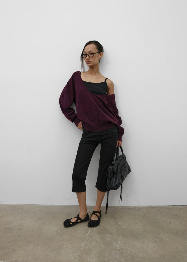 [MADE] Meldea Button Capri Pants