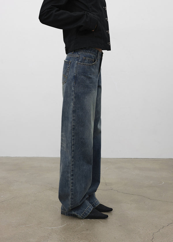 [MADE] Benron Low-Waist Straight Denim Pants
