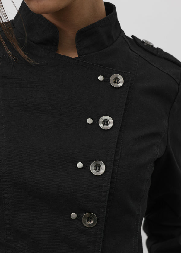 [MADE] Lesa Diagonal Cotton Jacket