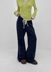 Lapuo bootcut elastic waist pants