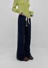 Lapuo bootcut elastic waist pants