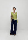 Lapuo bootcut elastic waist pants
