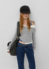 Pinshow Daily U-neck Sleeveless
