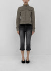 Vixen Slit Capri Denim Pants