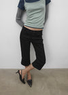 [MADE] Meldea Button Capri Pants