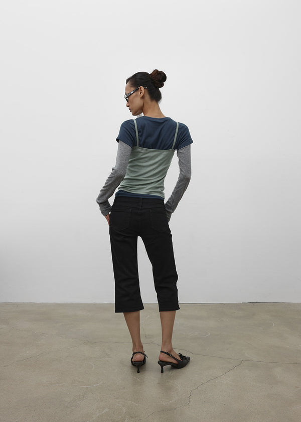 [MADE] Toke SET - Layered Long Sleeve Tee, Sleeveless
