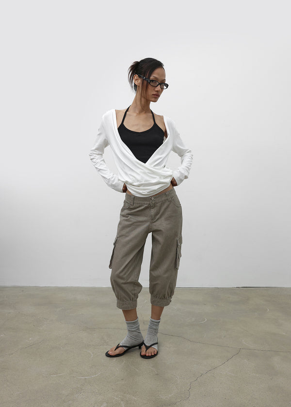 [MADE] Cocona Balloon Capri Pants