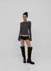 [MADE] Kriang V-neck Wrap Knit