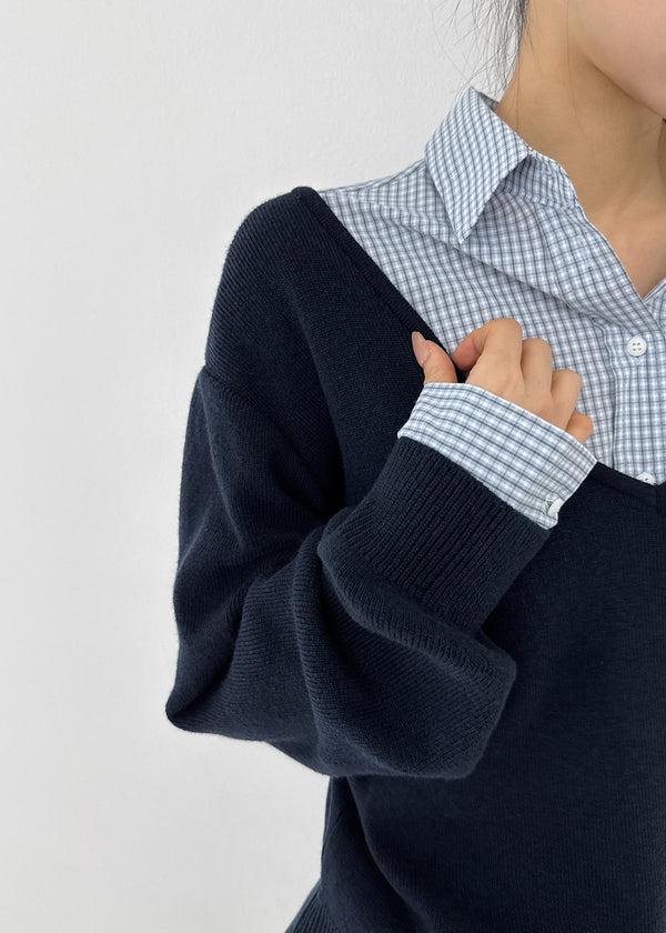 Incipi Deep V-Neck Knit