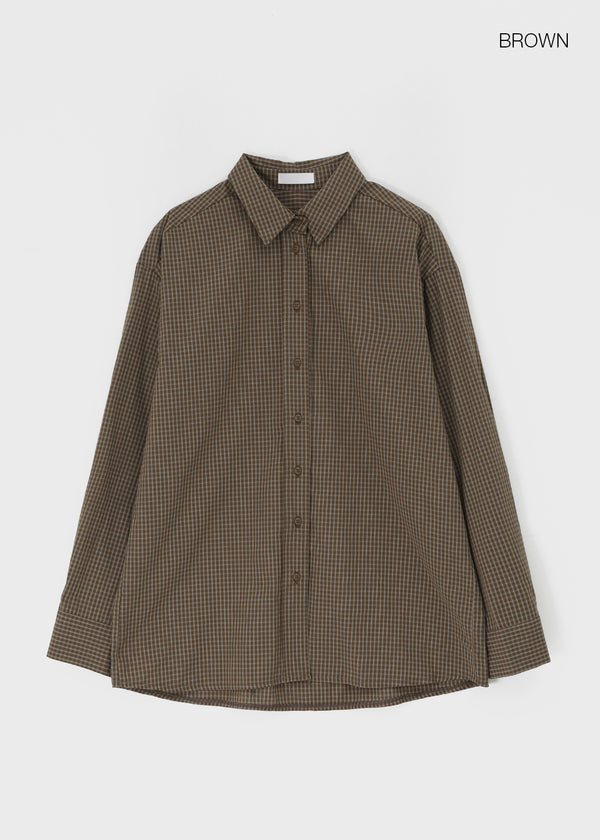 Deviant Loose Fit Check Shirt