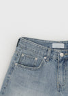 Onitz Damaged Denim Shorts
