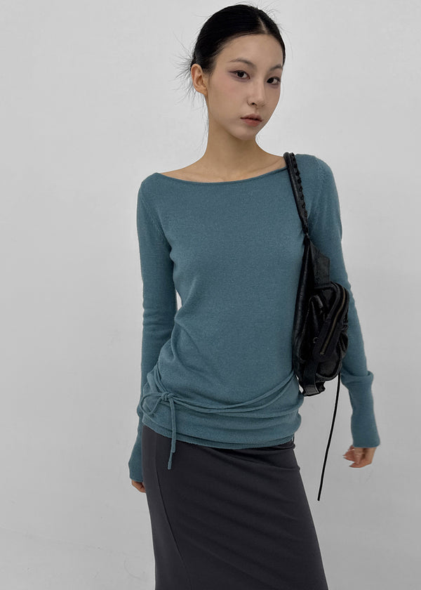 [MADE] Kriang V-neck Wrap Knit