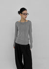 [MADE] Kriang V-neck Wrap Knit