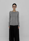 [MADE] Narian Boat Neck Long Knit