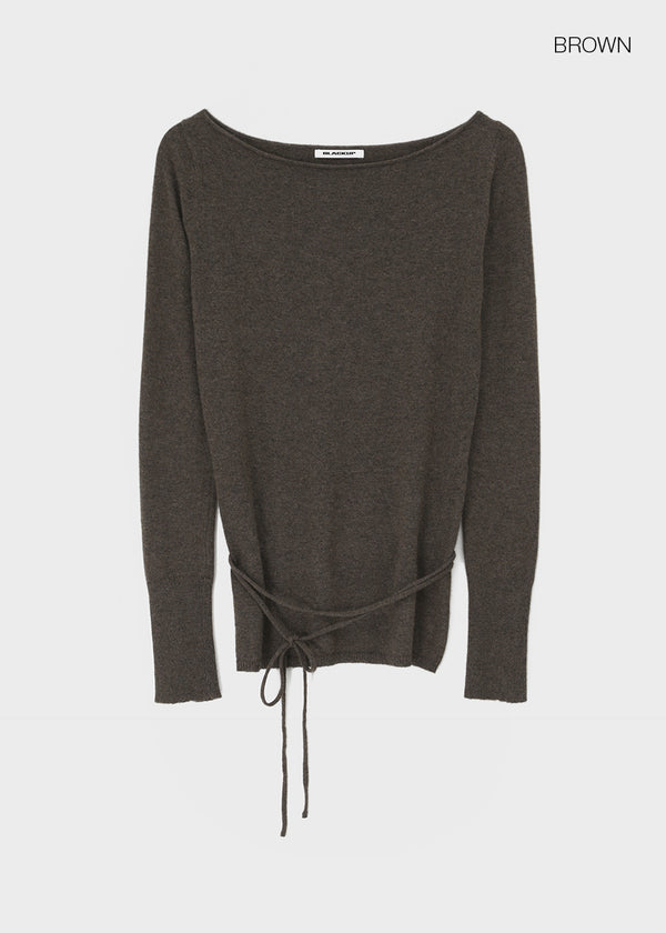 [MADE] Kriang V-neck Wrap Knit