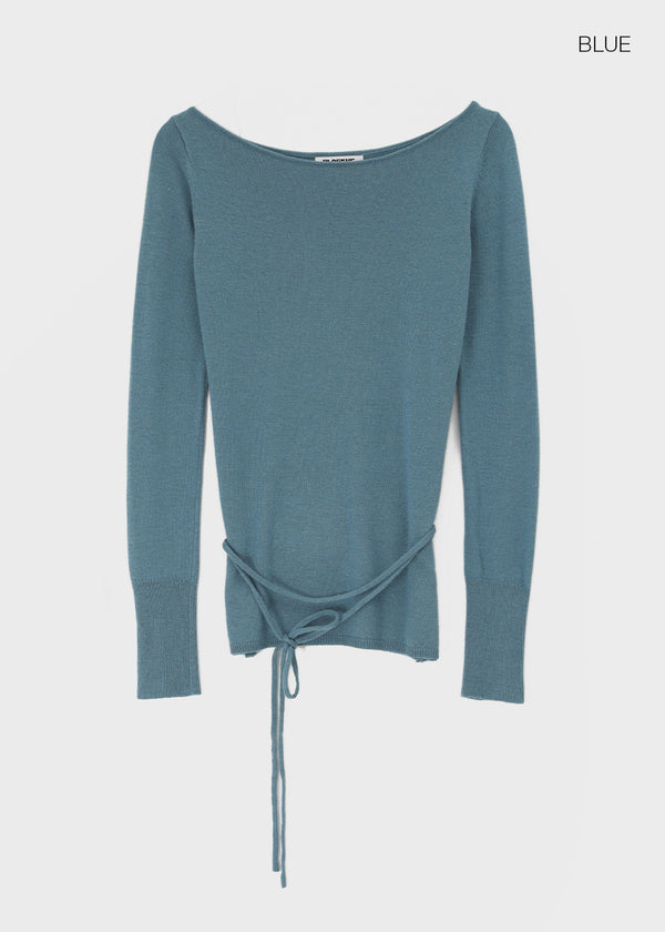 [MADE] Kriang V-neck Wrap Knit