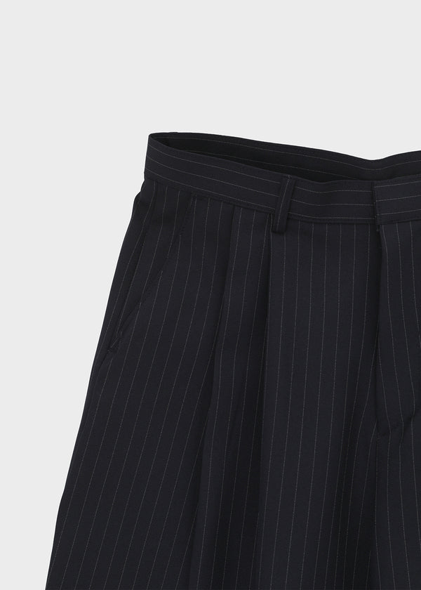 (UNISEX) Grass Stripe Wide Slacks