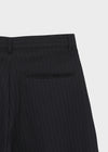 (UNISEX) Grass Stripe Wide Slacks