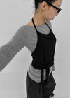 Spl Strap Halter Sleeveless