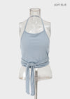Spl Strap Halter Sleeveless