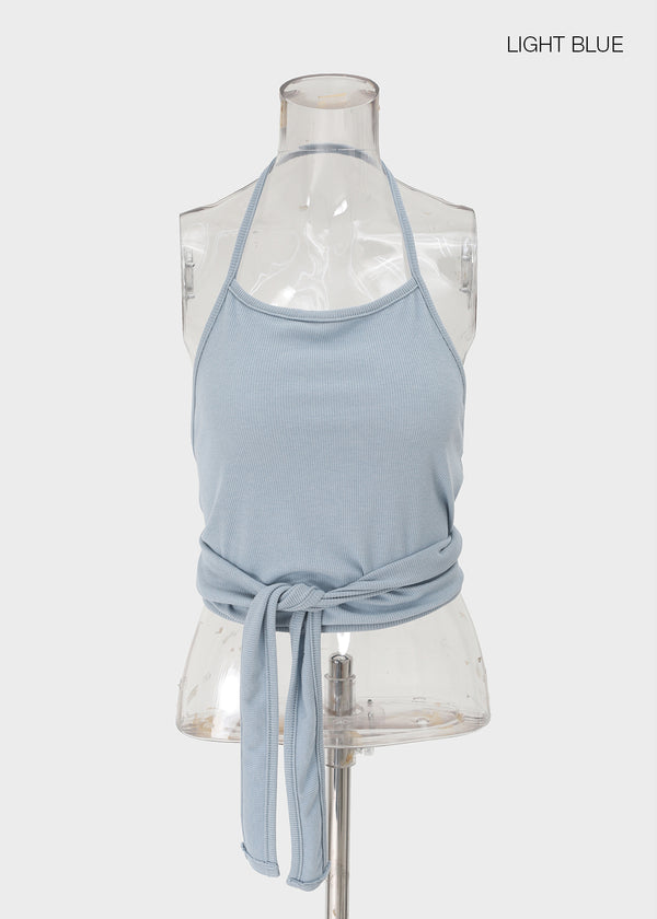 Spl Strap Halter Sleeveless