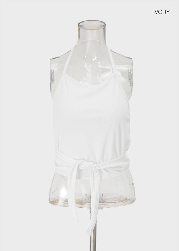 Spl Strap Halter Sleeveless
