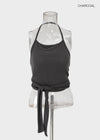 Spl Strap Halter Sleeveless