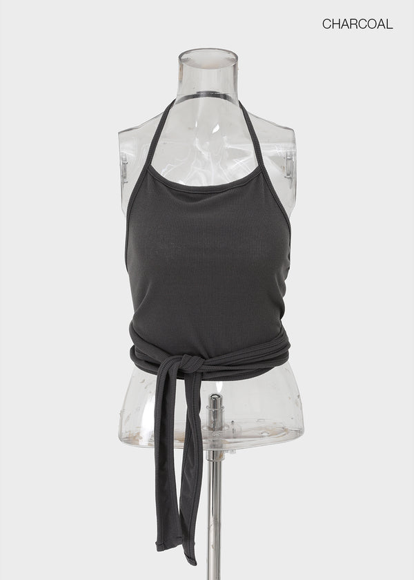 Spl Strap Halter Sleeveless