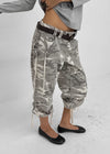 Decitate camo capri pants