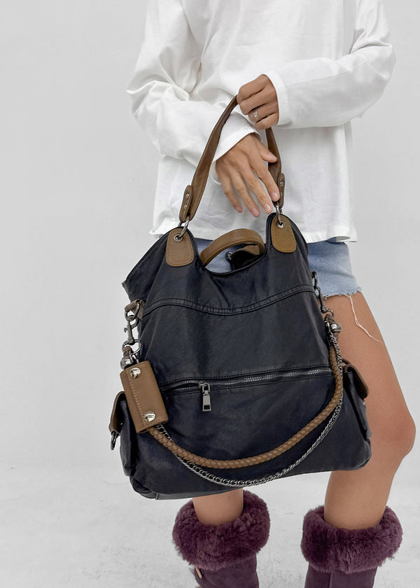 Oneday Vintage Chain Shoulder Bag